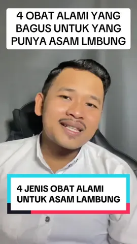 Empat jenis obat alami  #asamlambung #tipsasamlambung #gerd #anxiety 