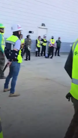 BREAKING: Heavy federal agency presence at Hyundai facility in Pooler, Georgia. 