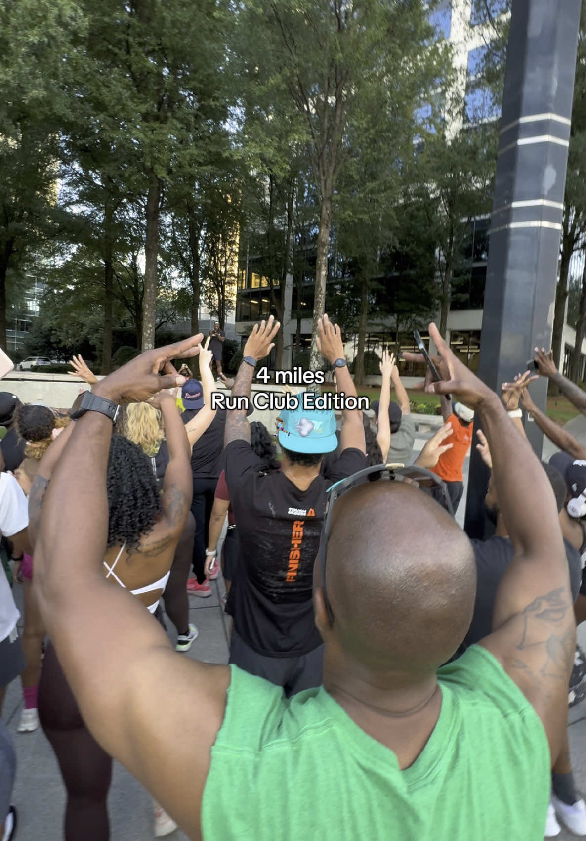 One of the pros of going to a run club is that I would never run on the streets of ATL alone🤣🤣🤣 but check meeee outtt with my 4 miles, next goal 4 miles in 40 minutes or under 😬🏆 #fyp #trending #relatable #Running #runclub #GymTok #gymgirlsoftiktok 