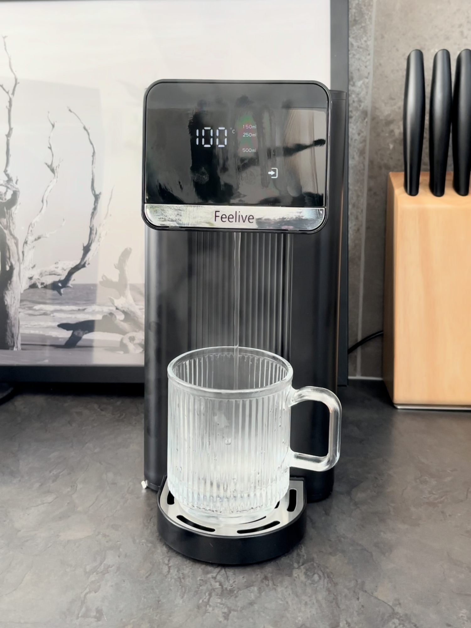 ☕ No waiting, no boiling — just instant hot water at the touch of a button! Here’s @homewithfelicia showing just how convenient our hot water dispenser really is. #FeeliveHome #FeeliveLife #FeeliveKitchen #KitchenMadeEasy #FeeliveApplicances #hotwaterdispenser