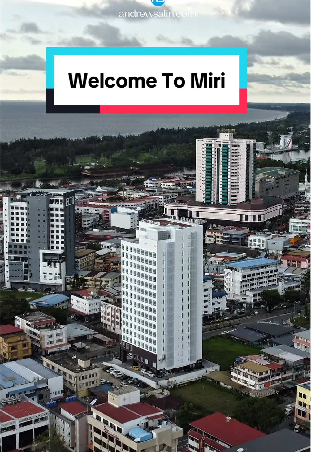 Selamat datang ke #miri masa #cutisekolah #jalanjalan la ke #bandarayamiri 😀