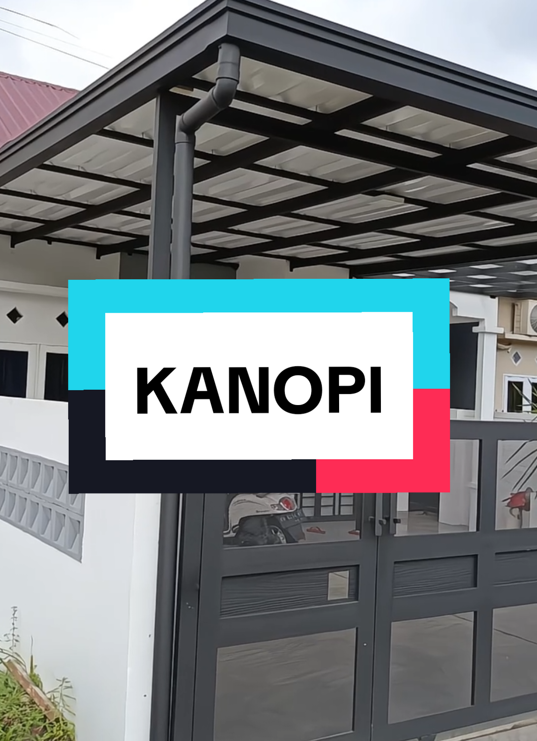 KANOPI RUMAH ALDERON #kanopirumahminimalis #kanopialderon #kanopikordoba #kanopitalangestetik #bengkellastambun 