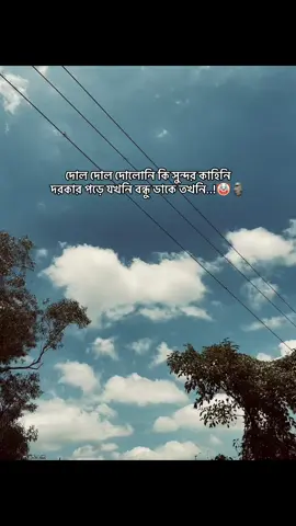 দোল দোল দোলোনি কি সুন্দর কাহিনি  দরকার পড়ে যখনি বন্ধু ডাকে তখনি..!🤡🗿