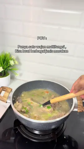 Wajan favorit ibu ibu 😍 Wajan ini dari @freemir Indonesia Store ,pas banget lagi ada harga spesial promo di keranjang kuning .Yuk check out sekarang juga  #wajanantilengket #rekomendasiwajan #wajanmultifungsi #wajanfreemir #wajankukus 