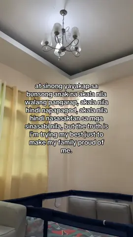 at sinong yayakap sa bunsong anak na akala nila walang pangarap, akala nila hindi napapagod, akala nila hindi nasasaktan sa mga sinasabi nila, but the truth is i'm trying my best just to make my family proud of me. #thoughts #pain #familyproblems #fypageシ 