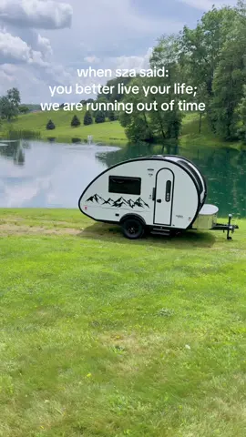 When SZA said, “You better live your life; we’re running out of time” … we hit the road and started making adventures — one campsite at a time 🏔️