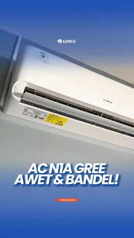 Bingung cari AC yang benar-benar ADEEM, AWET, dan HEMAT? 🤔 Stop! Jawabannya ada di GREE N1A! #gree #greeindonesia #homeappliances #freshair #sejuktakterucool #acberkualitaspastigree 