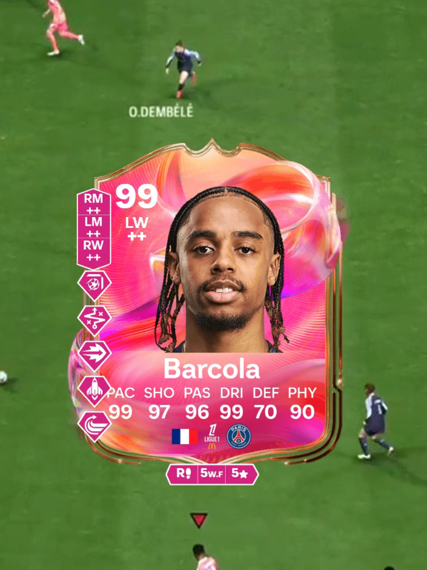 99 BARCOLA REVIEW IN EA FC 25 #eafc25 #ultimateteam #eafc #FC25 #fifa 