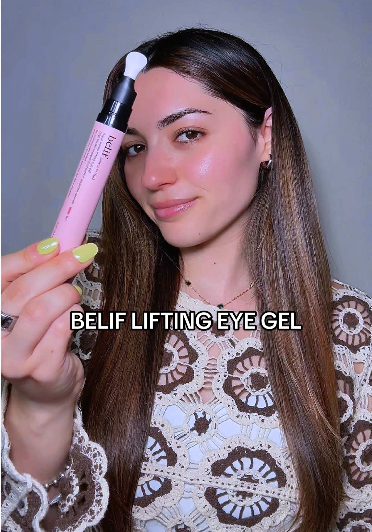 this @belif USA aqua bomb lifting eye gel is WORTH THE HYPE 💦 @Ulta Beauty #belifgiftedme #belif #eyecream #skincare #belifeyegel belif