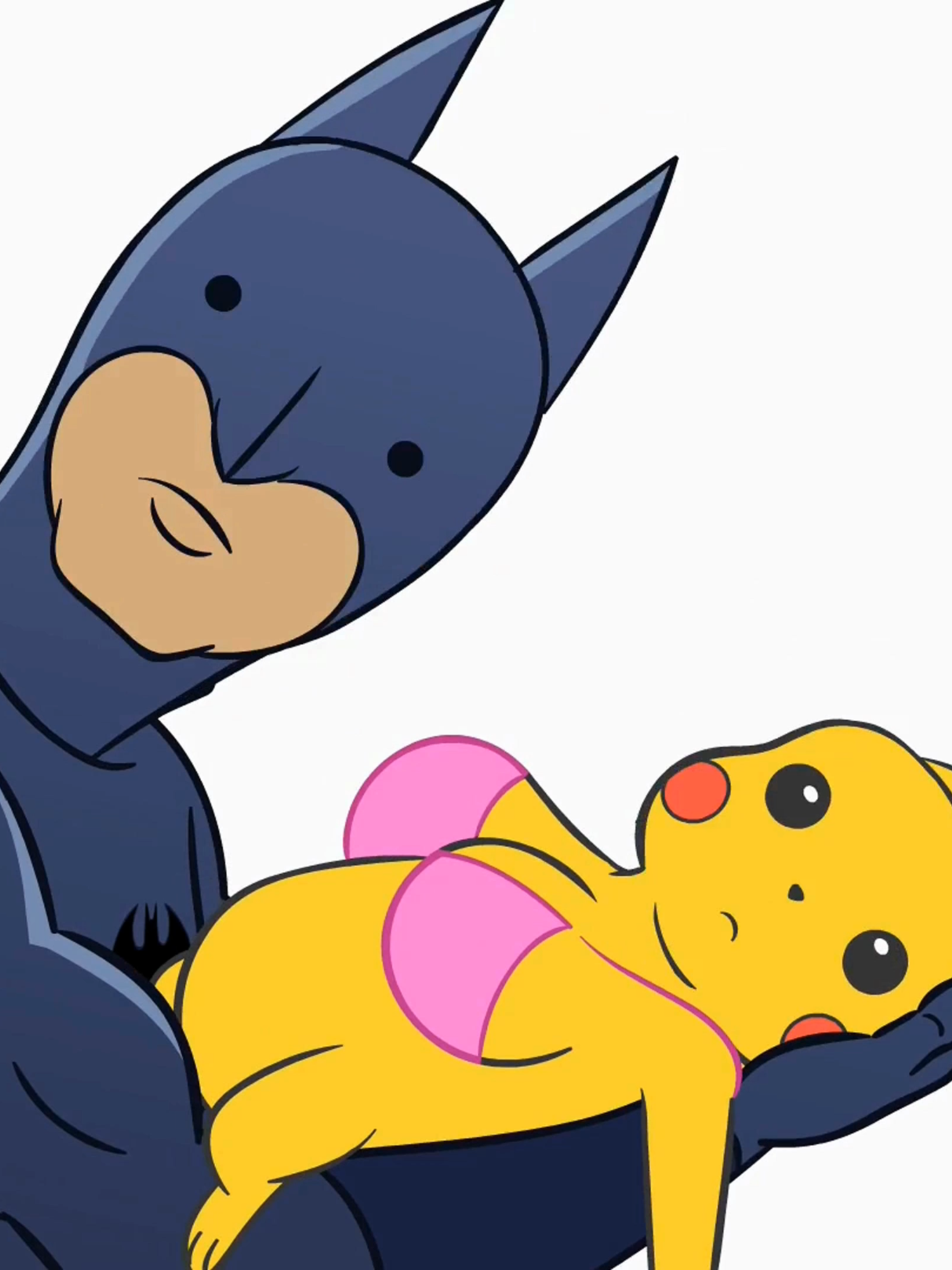 Upscaled Parody Parody Parody by Greasy Tales featuring Pikachu and Batman #upscaledmemes #newgrounds #animations #memevideos