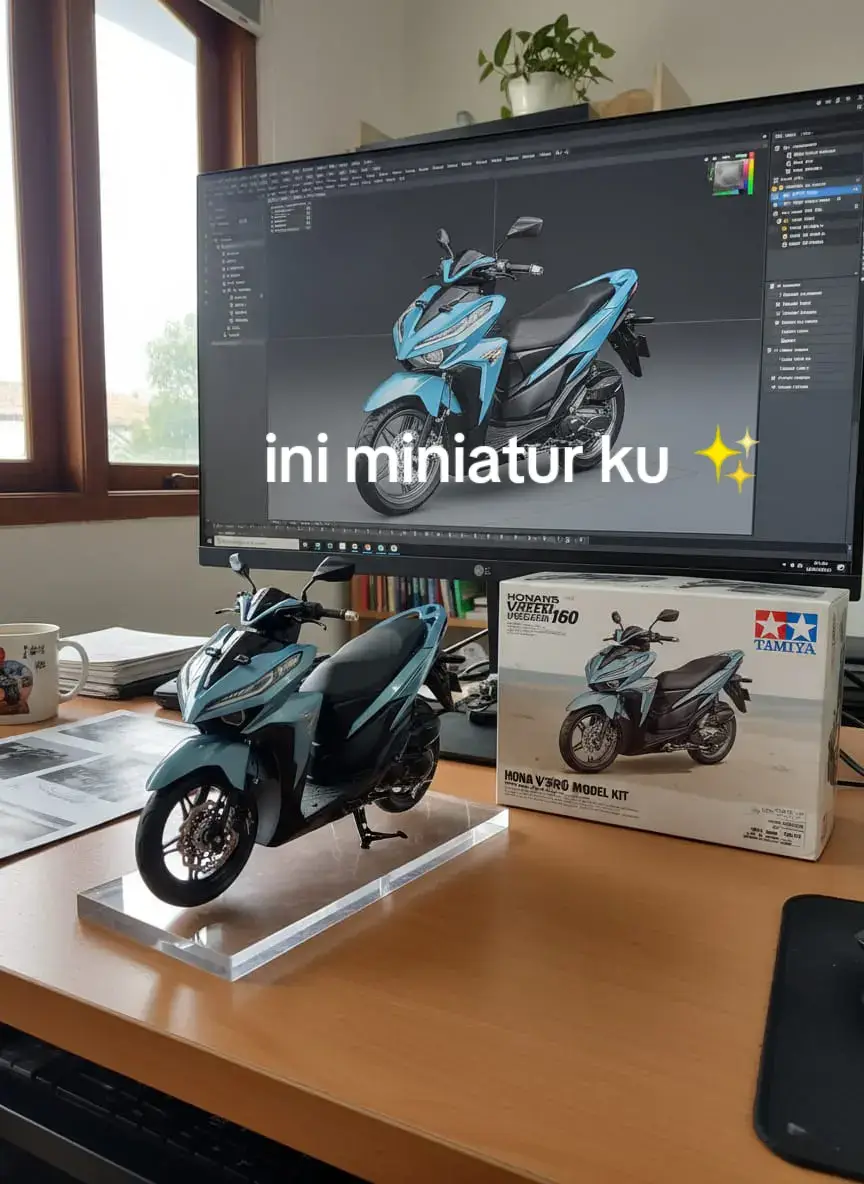 tren fto miniatur motor gacor 😎🤙#fto #miniatur #motor #vario159new #pyf 