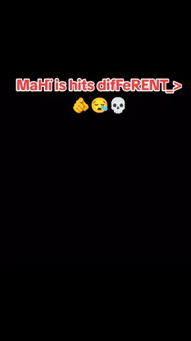 #fypシ゚ #viralllllll #iamthebest🥷🔥 #mahi 