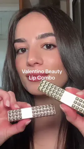 New lip combo 💖 using the @Valentino.Beauty Spike Valentino Matte Lipstick in shade 118A Sienna Nude. Layered the Spike Valentino Disco Balm in shade 120R Rose in the Woods on top. Available at @sephora  #spikevalentino #giftedbyvalentinobeauty #spikevalentinodiscobalm #newmakeup #valentinobeauty 