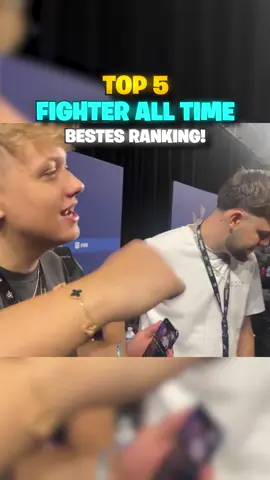 TOP 5 Fighter All Time! #fy #fyp #rezonay 