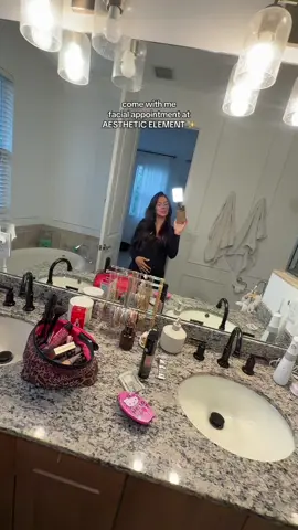 come with me to my glacé facial at @Aesthetic Element ✨ #sahmceo #sahmsoftiktok #pregnanttiktok #facial #glacefacial 