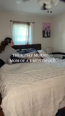 I microwaved this coffee twice and still haven’t drank it // #momvlog #morningroutine #newmom #momcontent #comfortcreator 