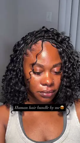 Medium boho bob 💕😍 . #bohobob #aurorabraider #knotlessbraids #denverbraider #fyp 