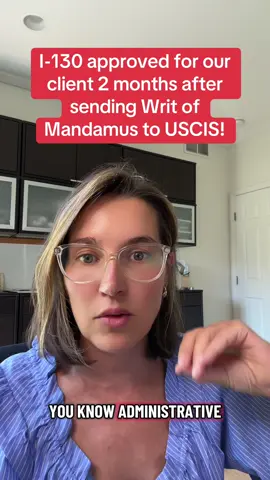Filing a federal lawsuit is a great tool to get USCIS to move on your case! #immigrationlawyer #visa #greencard #immigration #inmigracion 