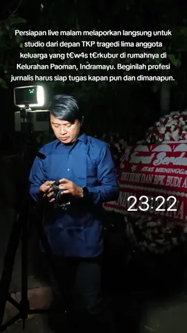 Persiapan live bersama studio di Jakarta 
