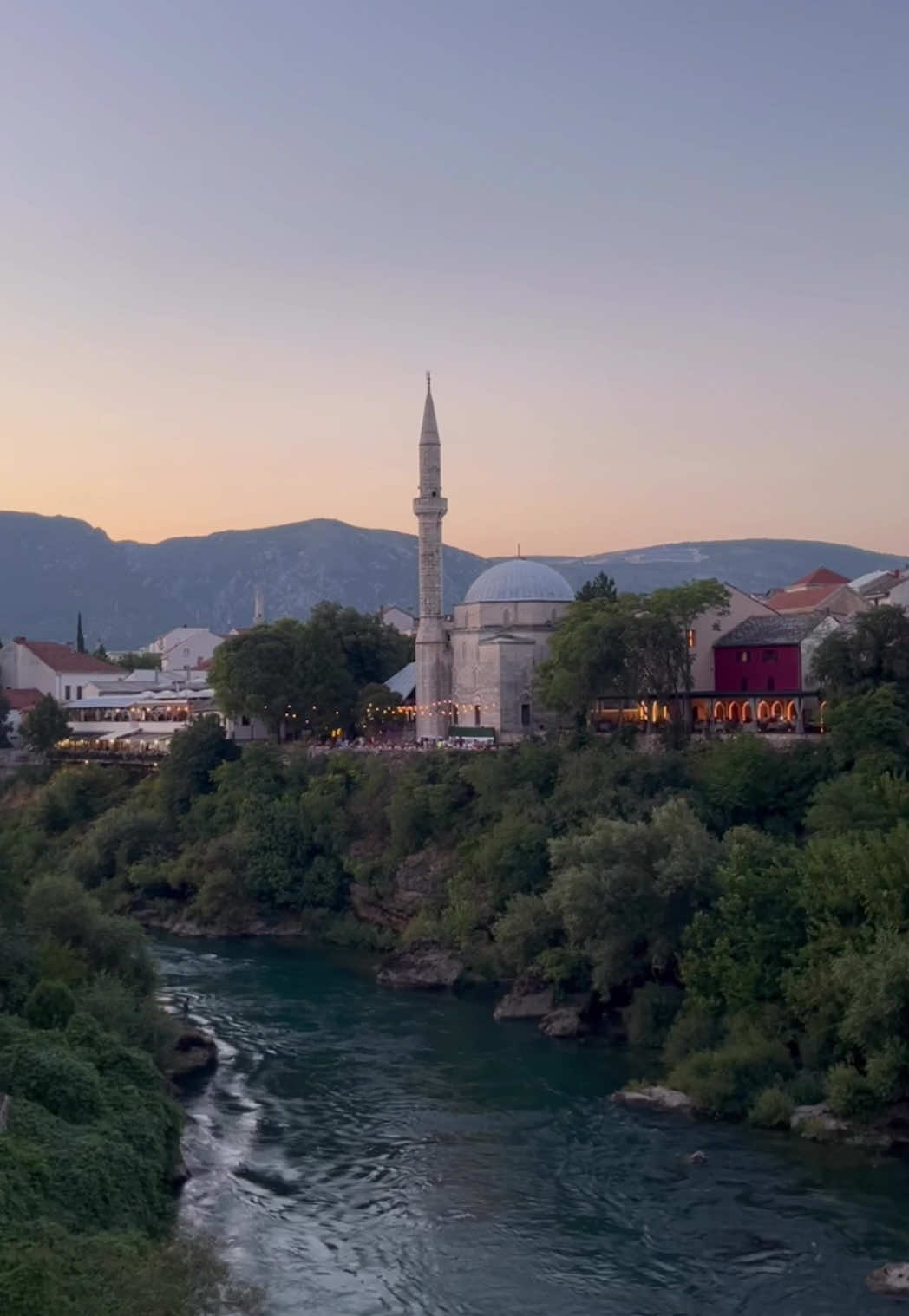 nothing like hearing adhaan in the streets  #bosnia #bosniaandherzegovina #fyp #foryou #travel #🇧🇦 #balkan #aesthetic 