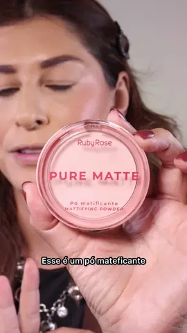 O pó matificante pure matte da @Ruby Rose Maquiagem é muitoooo bom 😳  Já usaram? ID @Mercado Livre Moda : M28N2Z-SMJ5  #MercadoLivreModa #OMelhorDaBeleza #purematte #rubyrose