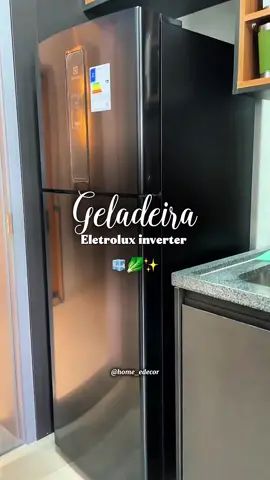 Geladeira prática, vida mais fácil🧊🫶🏽 #geladeiraeletrolux #frostfree #cozinhaorganizada #geladeira #shopee 