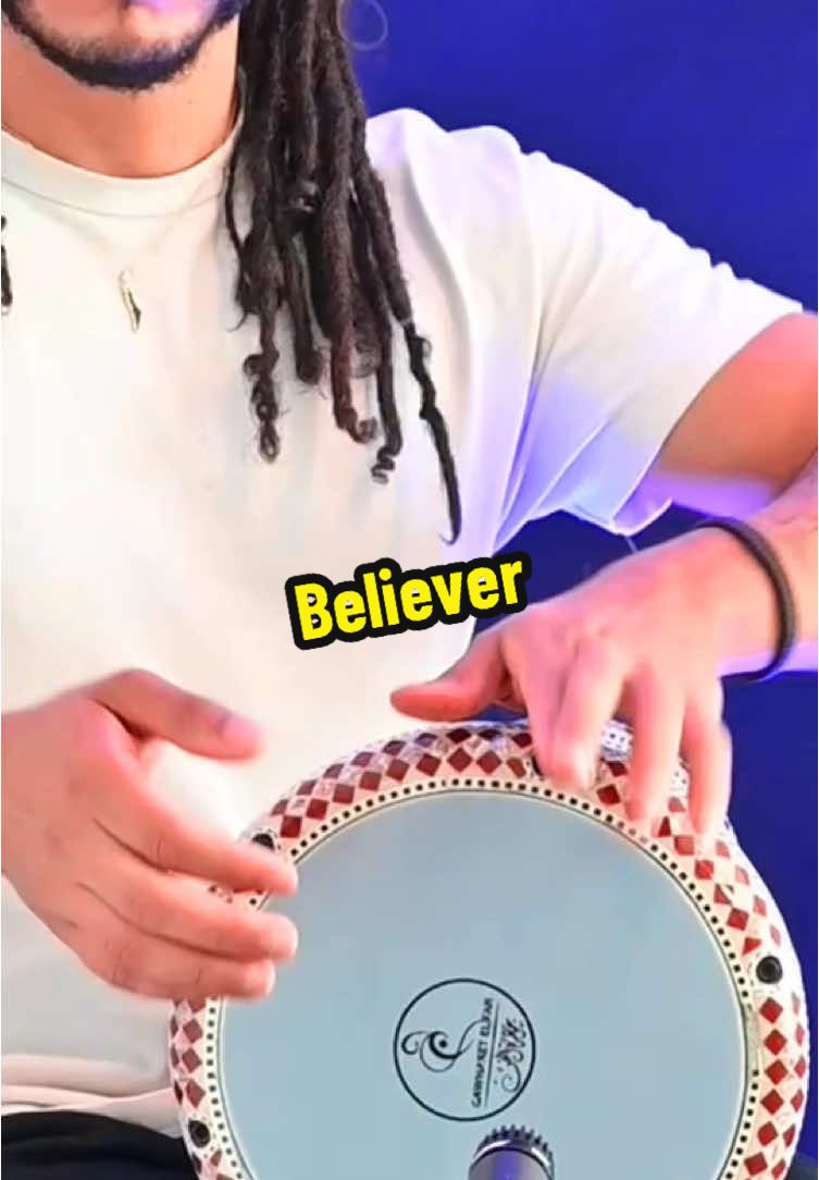 Keep it up and believe in your self, You’re the master if your life ❤️ #محمدكرزون #karzonmohamed #karzonpercussion #believer 