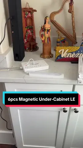 6pcs Magnetic Under-Cabinet LE