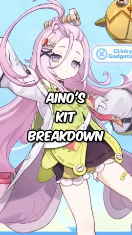 Aino’s Kit Breakdown #genshin #GenshinImpact #aino #hoyocreators #fyp 