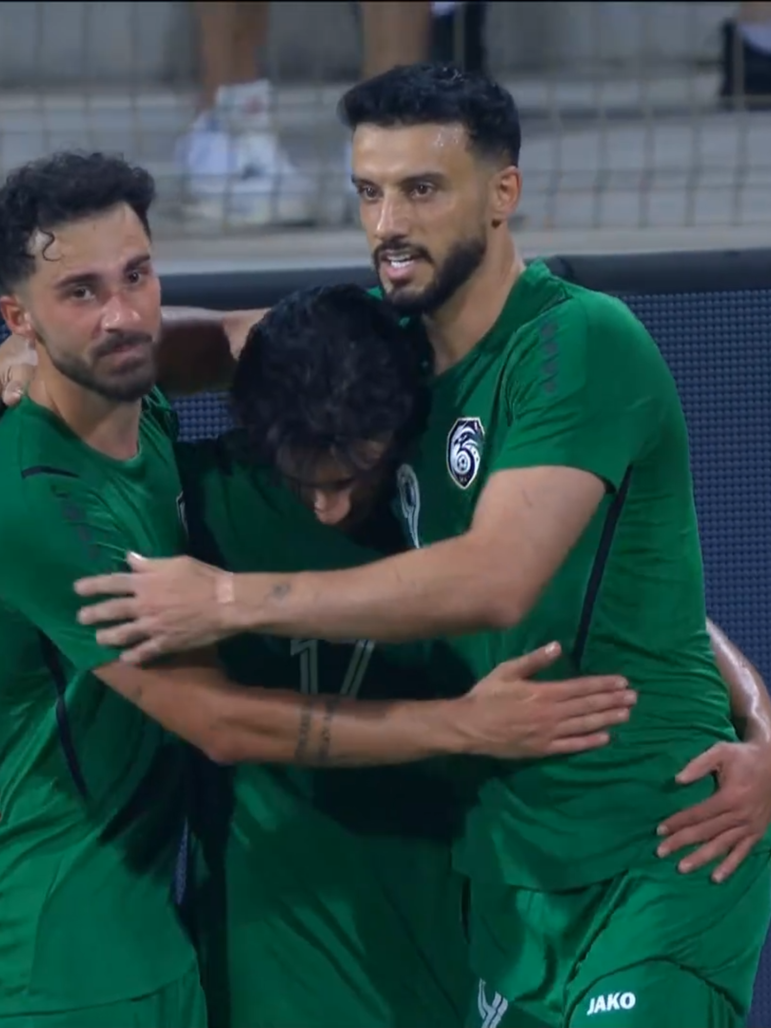 المنتخب السوري يتقدم في المباراة بهدف عن طريق محمد السلخدي ⚽️ #الإمارات_سوريا #منتخب_الإمارات