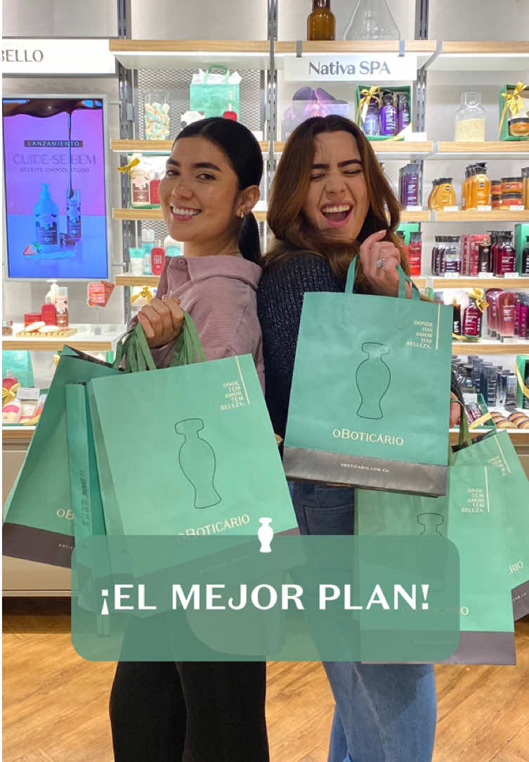 Cuando el plan perfecto se llama O Boticário. 💚✨ Siempre es buen momento para celebrar juntas. 😍 #OboticarioColombia #Beauty #Regalos #Amigas #Girly 