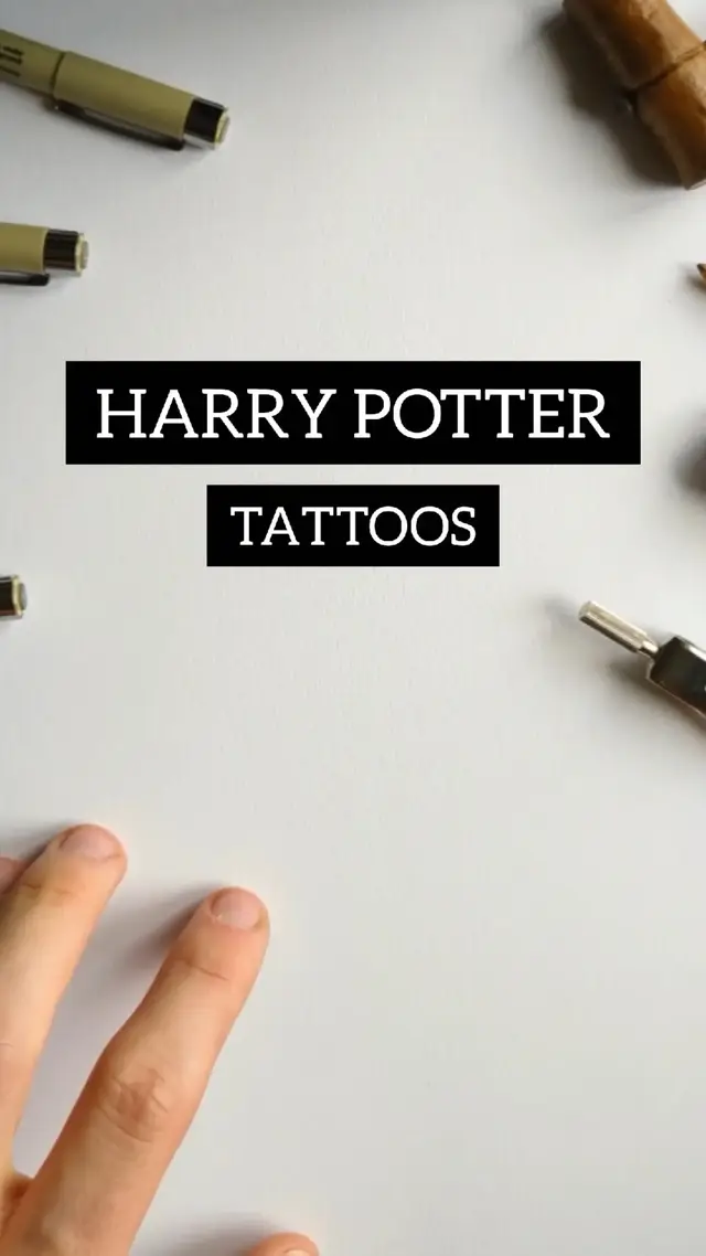 Harry Potter Time 🪄  . . . #harrypotter #potterhead #hogwarts #tattoos 