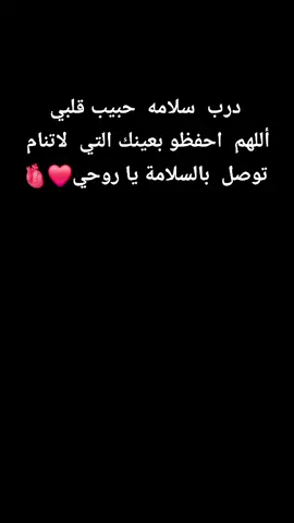 درب  سلامه  حبيب قلبي أللهم  احفظو بعينك التي  لاتنام  توصل  بالسلامة يا روحي#تصميم_فيديوهات🎶🎤🎬 #الحب_لا_يفهم_من_الكلام #امير  #احبك 
