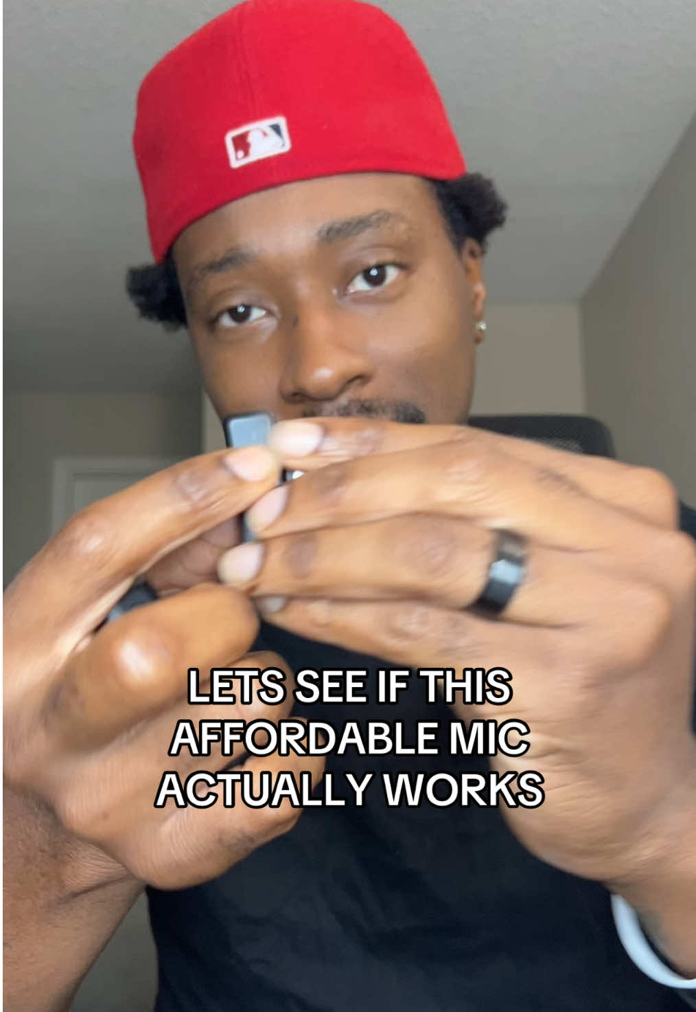 Quality is important when it comes to content! 🔥 #microphone #iphone #mic 