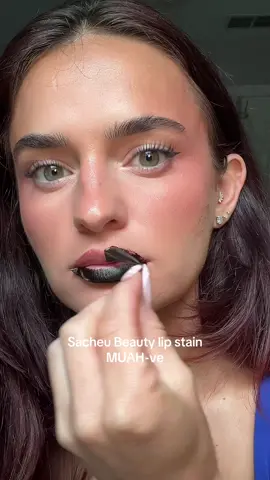 my everyday lip combo 💋💄@SACHEU Beauty US  #lipstain #sacheubeauty #lipcombo #tiktokshopbeauty 