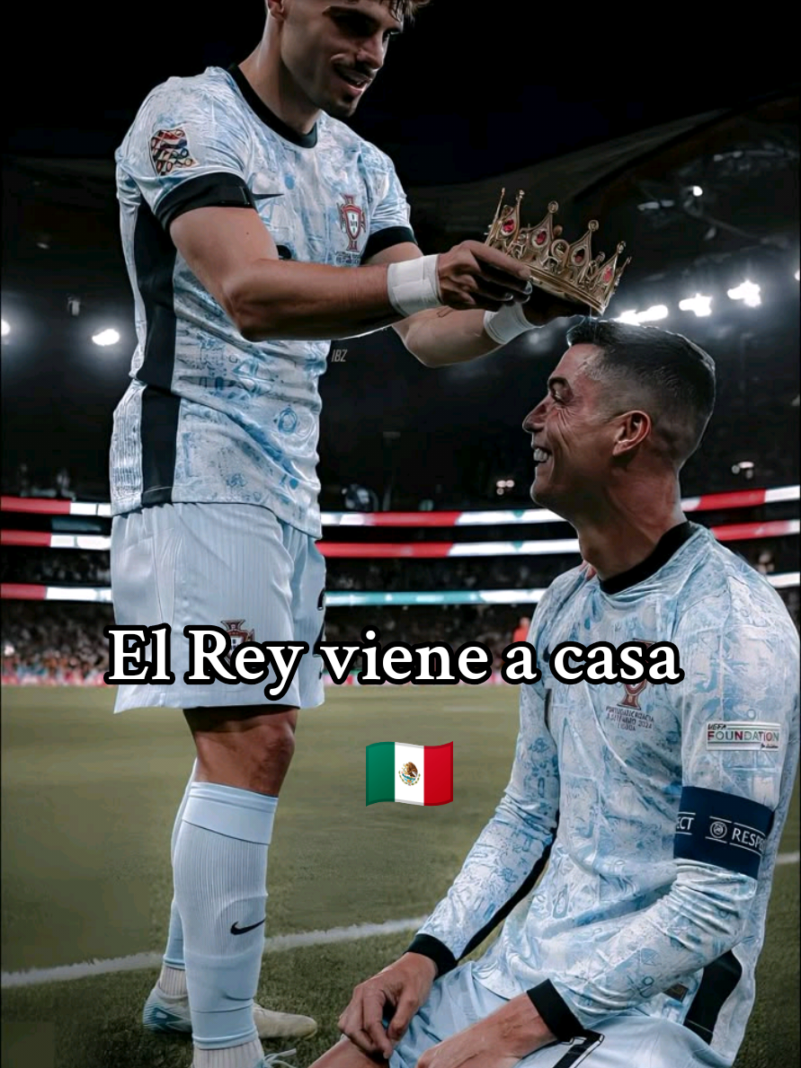 Cristiano Ronaldo viene a México 2026 - México vs Portugal - Inauguración del Estadio Azteca 🇲🇽 #cristianoronaldo #mexico  #fyp #estadioazteca ##portugal 