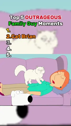 Top 5 OUTRAGEOUS Family Guy Moments #tfr #familyguy 
