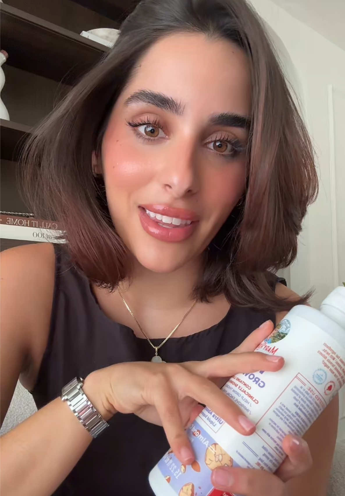 they’re also liposomal which means they are absorbed quicker as well !! @MaryRuth's you have me super hooked 🎀 #hairgrowth 