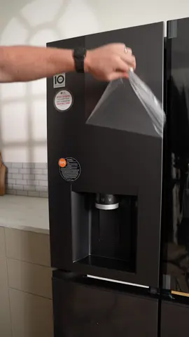 Unboxing... unwrapping the LG Craft Ice InstaView Fridge Freezer! #Unboxing #Unwrapping #Peel #Satisfying #ASMR