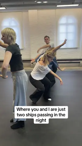 Ships passing in the night #dance #youandi #fyp #arts 