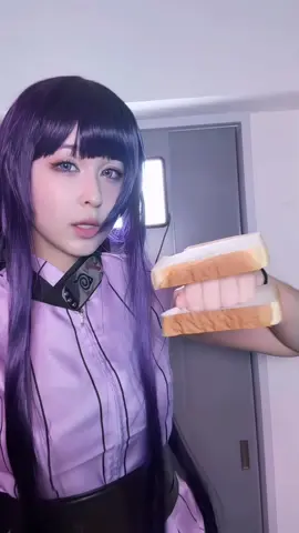 My special sandwich 🥹🫶 #naruto #hinata #cosplay #japan #latinostiktok 