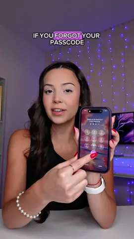 If you forgot your phone passcode, then do this! #iphone #iphonetips #iphonehacks 
