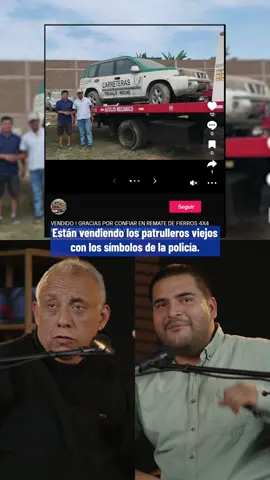 🚔 Patrulleros viejos en venta por internet… ¡Con placas y símbolos de la PNP! 😳 #transporteperu #PNP #patrulleros #conpermiso #noticiasperu #caosvial 