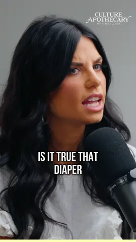 Watch this episode with Andrea Olson on Youtube @Real Alex Clark and listen anywhere podcasts are available @Culture Apothecary  #MomsofTikTok #parentsoftiktok #diapers #baby #fypシ 