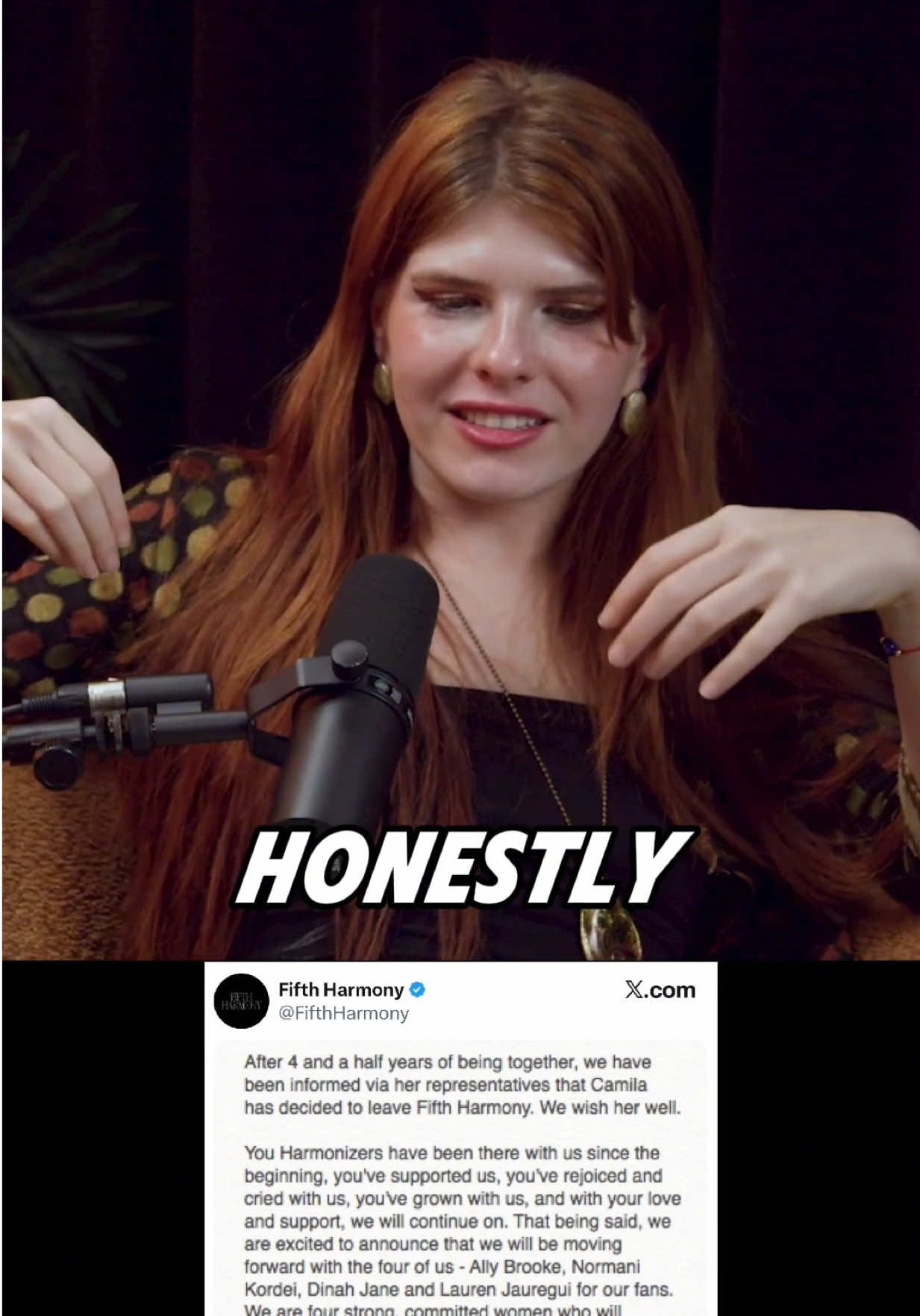 We all know where we were 😭 new pod episode on 5H with @Catie Turner is out NOW!!! #fifthharmony #5h #camilacabello #popmusic 