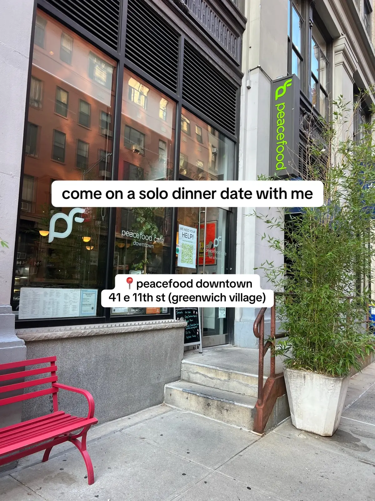 if you’re looking for vegan food in nyc or just want to try a new healthy spot, would definitely recommend!  also - take yourself on dates!! i used to do it all the time and have been slacking but i’m so excited to get back into a groove. it’s so nice to spend intentional time alone (phone was away aside from these photos) and spoil yourself so the universe can follow suit ✨🫶🏼