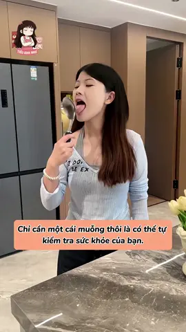 Ôi trời ơi, 😱một chiếc thìa có thể đo được thể trạng của bạn⁉️ #shortvideo #giảitrí #tiểuanhnhư #xuhuongtiktok #funny 