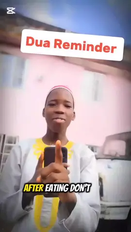 Dua After Eating#dua#islamic_video#fyp 