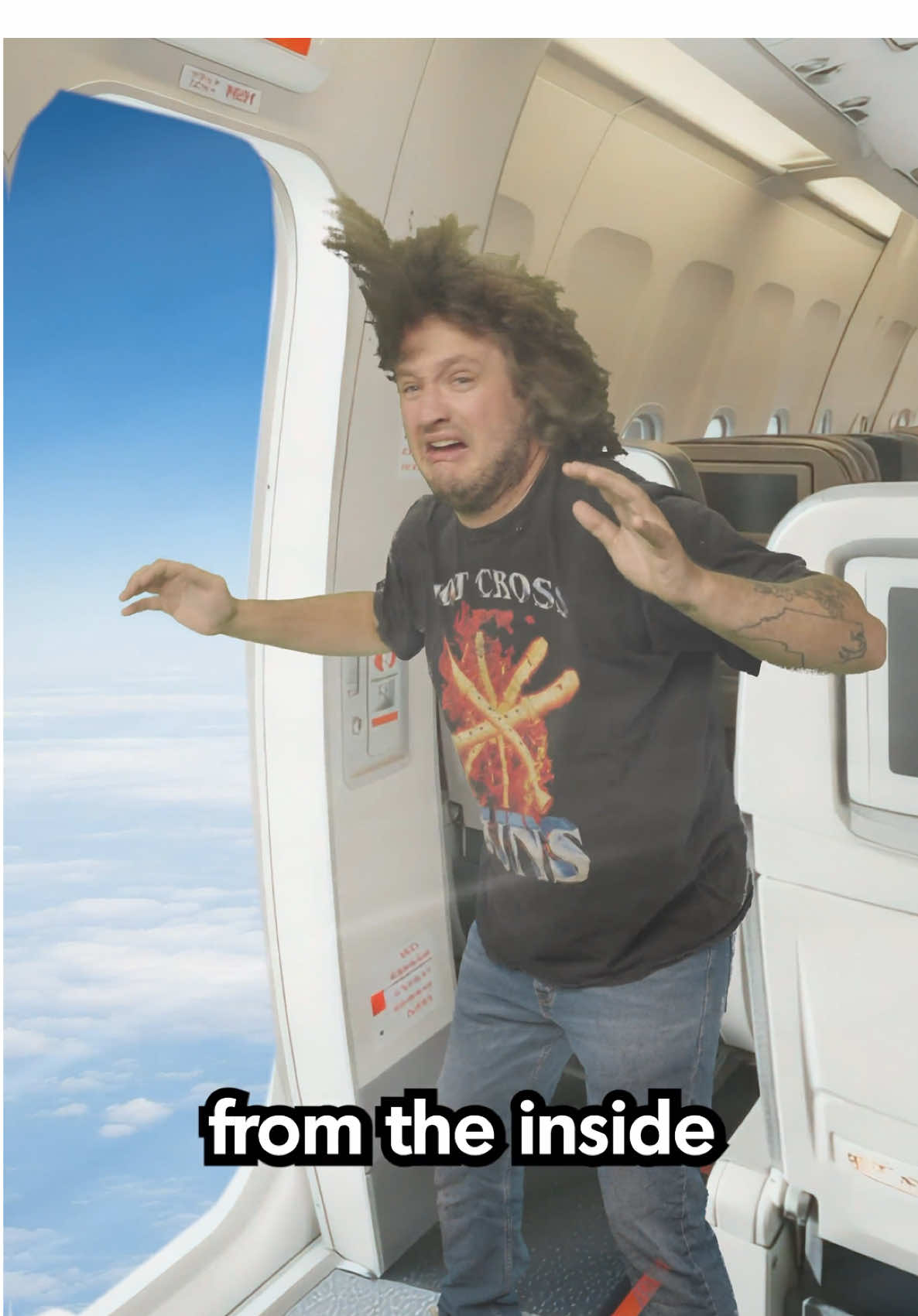What Happens If You Open A Door Mid-Flight? #travel #flight #airplane #law #lawyer Door opens mid flight. Flight opens broken door. Woman opens door mid flight. Door opens mid flight cessna. Guys opens door mid flight. Emergency exit door opens mid flight. Flight opens a door. Someone opens emergency door on a flight. Flight opens half a door. Flight attendant opens door guy. Can you open a plane door mid flight. What happens if you open exit door mid flight. What happens if you open an emergency exit door. Trying to open door mid flight. Trying to open emergency exit door. Lady opens door on plane.