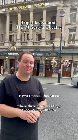 The Phantom isn’t the only one with a story to tell... Full of historical moments and architectural splendour, here are our top 4 facts about His Majesty’s Theatre. What did you learn today?👇 #PhantomLondon #phantomoftheopera #westend #theatretok #facts 